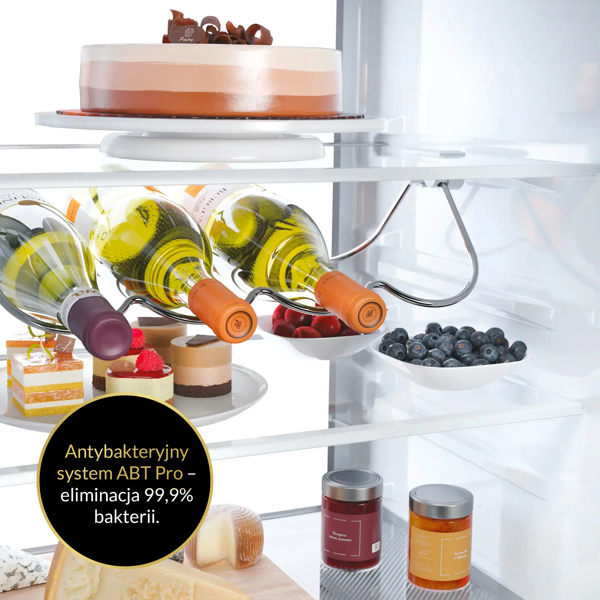 Lodówka Haier ID Seria 6 HBW7518DT Pełny No Frost 177,2cm Szuflada z kontrolą wilgotności