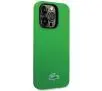 Etui Lacoste LCHMP15XSLON Hardcase Silicone MagSafe do iPhone 15 Pro Max Zielony
