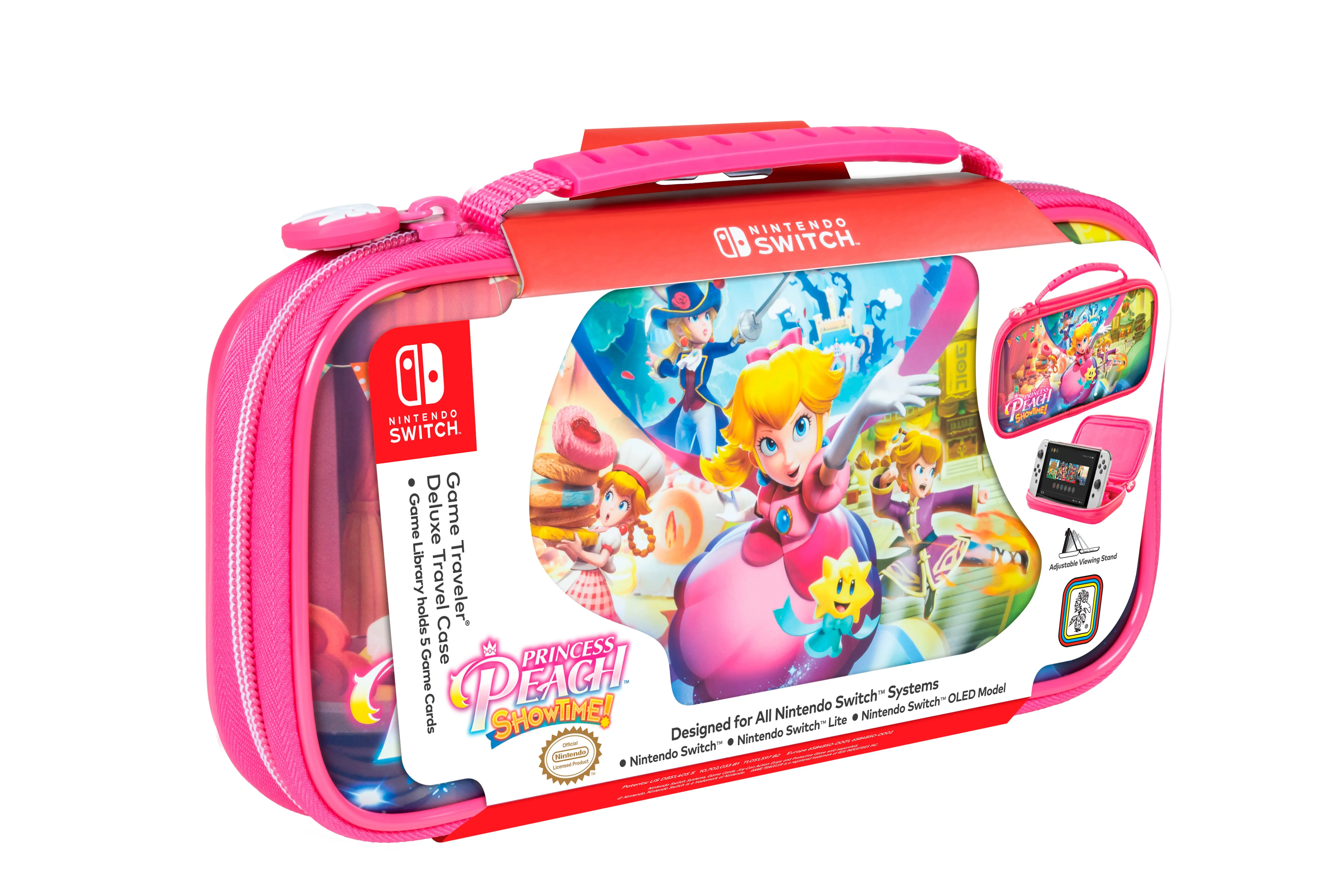 BigBen PPST100 Deluxe Travel Case Princess Peach Showtime