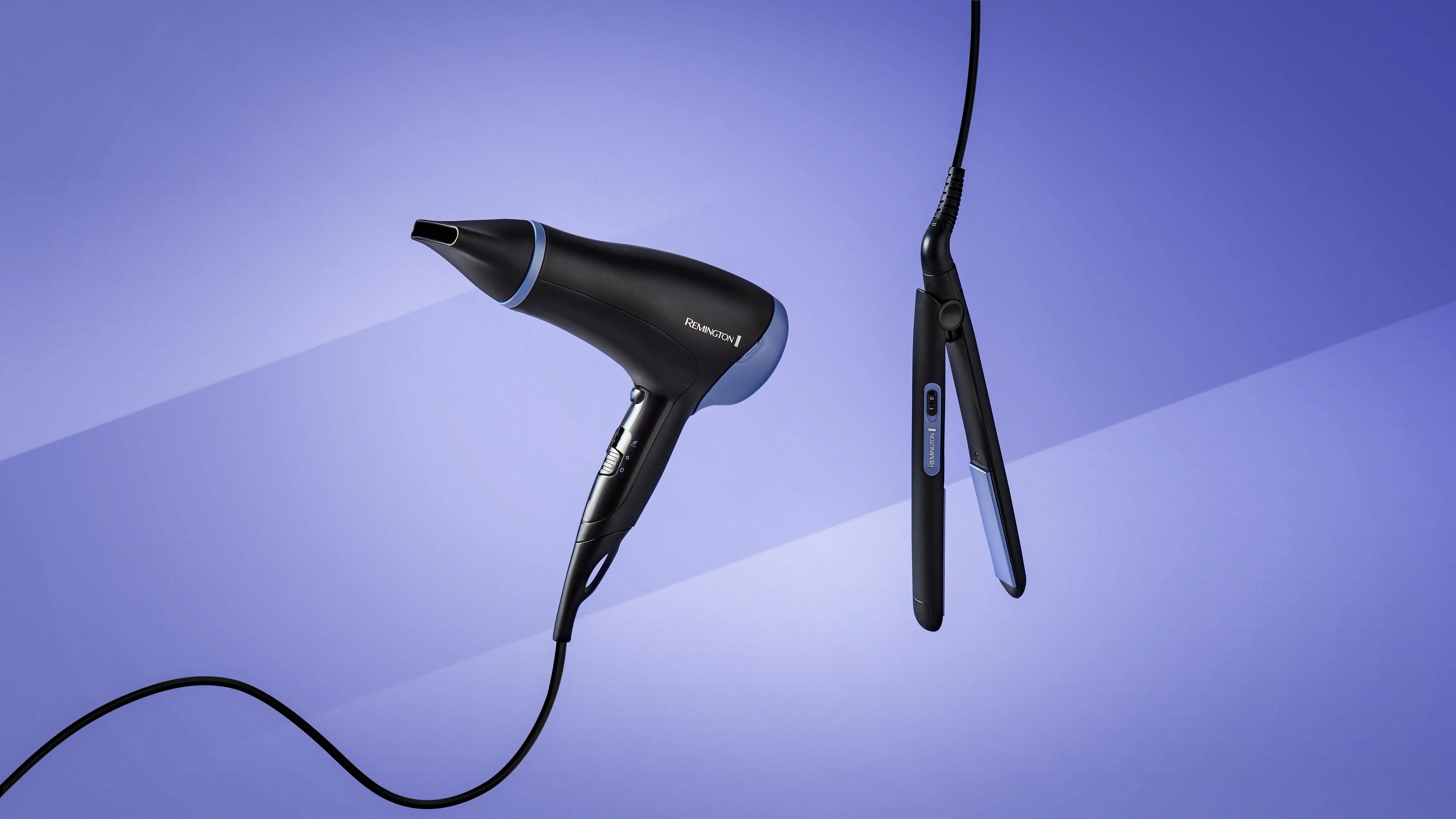 Zestaw suszarka + prostownica Remington D3016GP Jonizacja Zimny nawiew 2000W 2 prędkości 3 temperatury