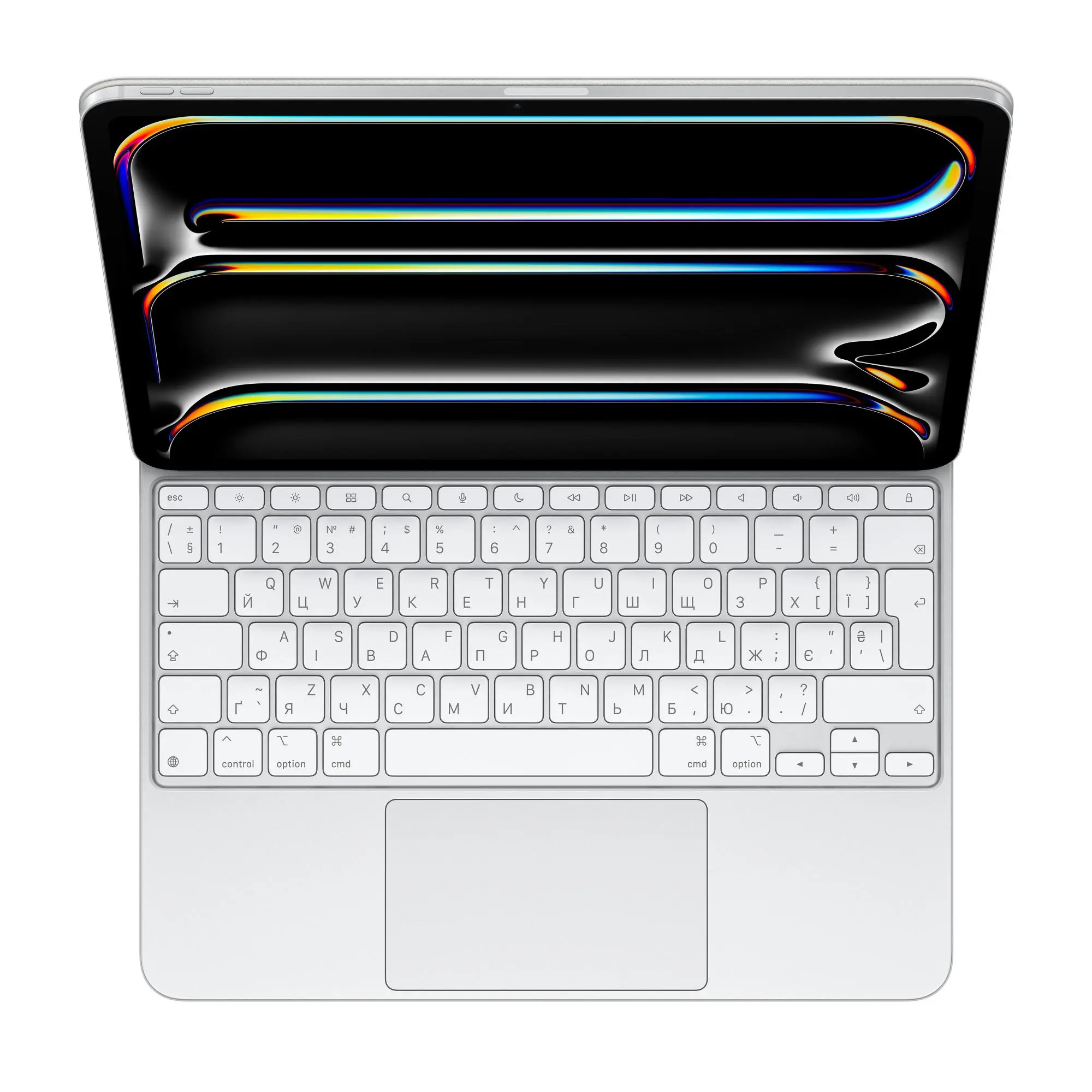 Klawiatura Apple Magic Keyboard iPad Pro 2024 13" Ukraiński Biały