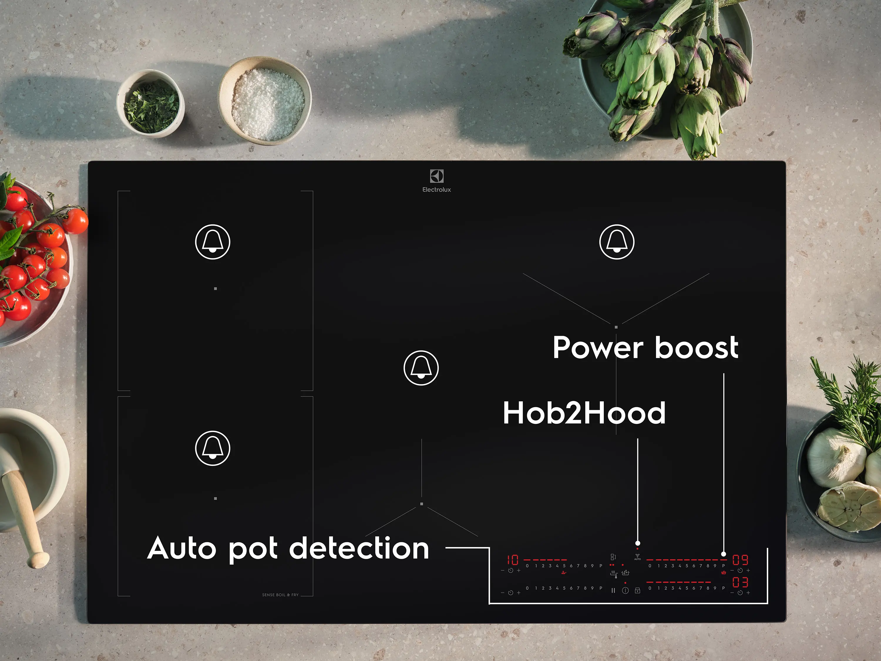 Płyta indukcyjna Electrolux 700 SenseBoil CIS62450 59cm