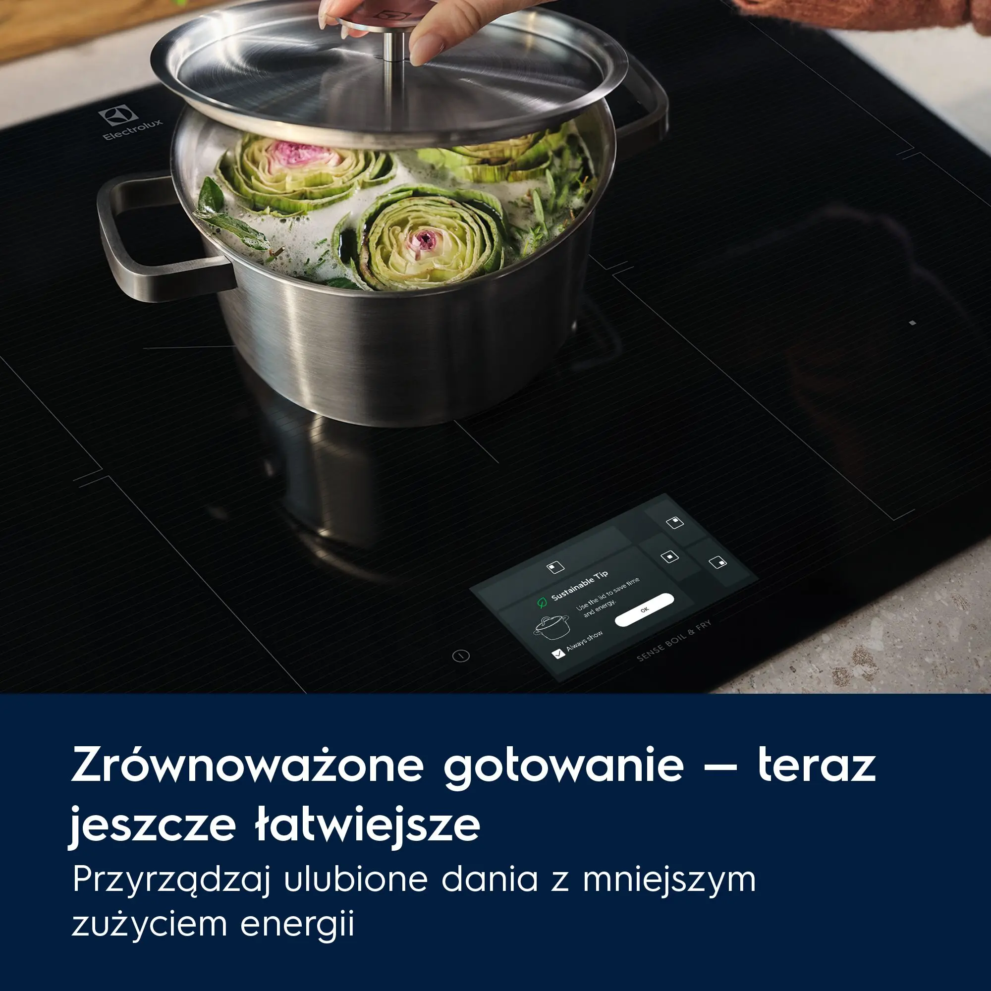 Płyta indukcyjna Electrolux 700 SenseBoil CIS62450 59cm