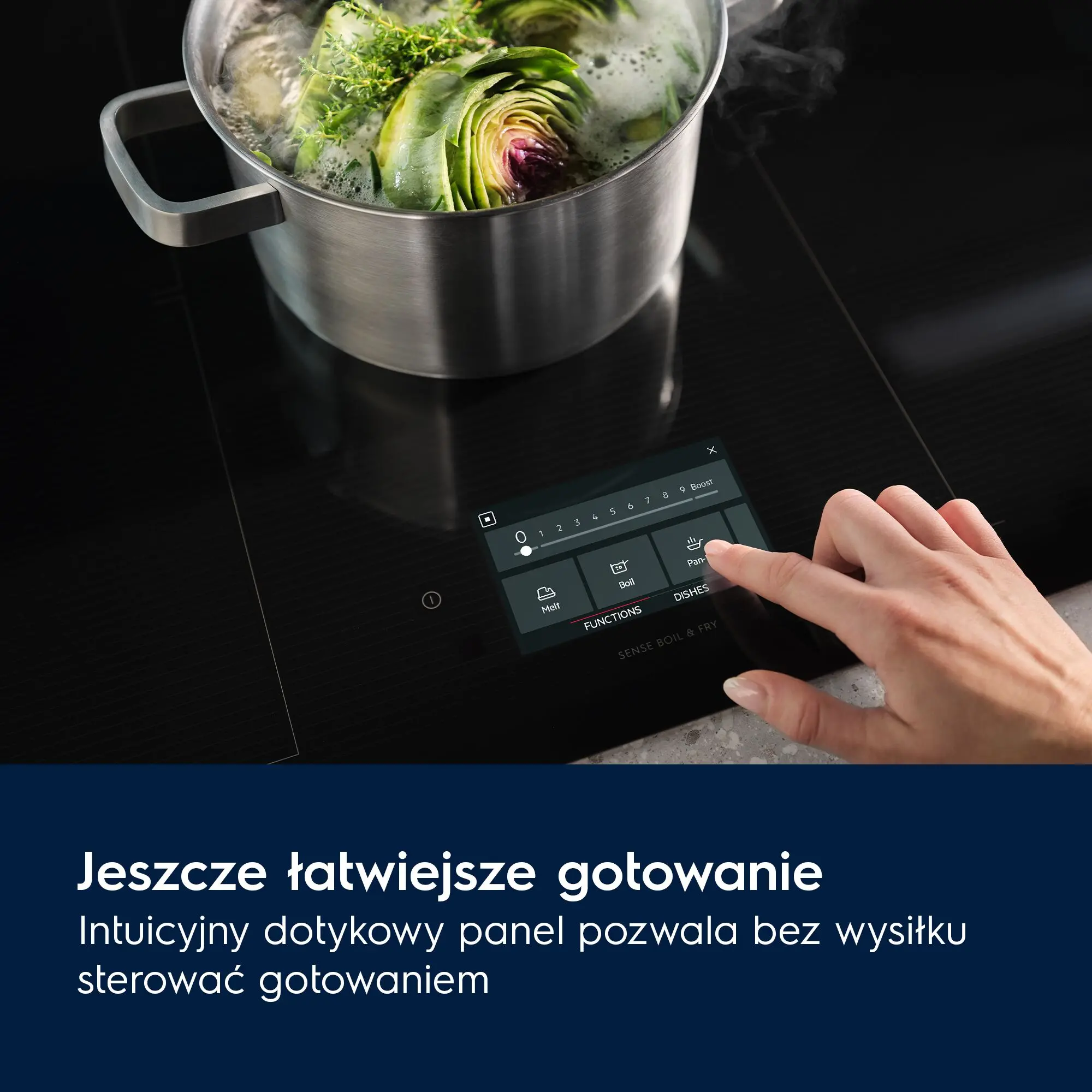 Płyta indukcyjna Electrolux 700 SenseBoil CIS62450 59cm