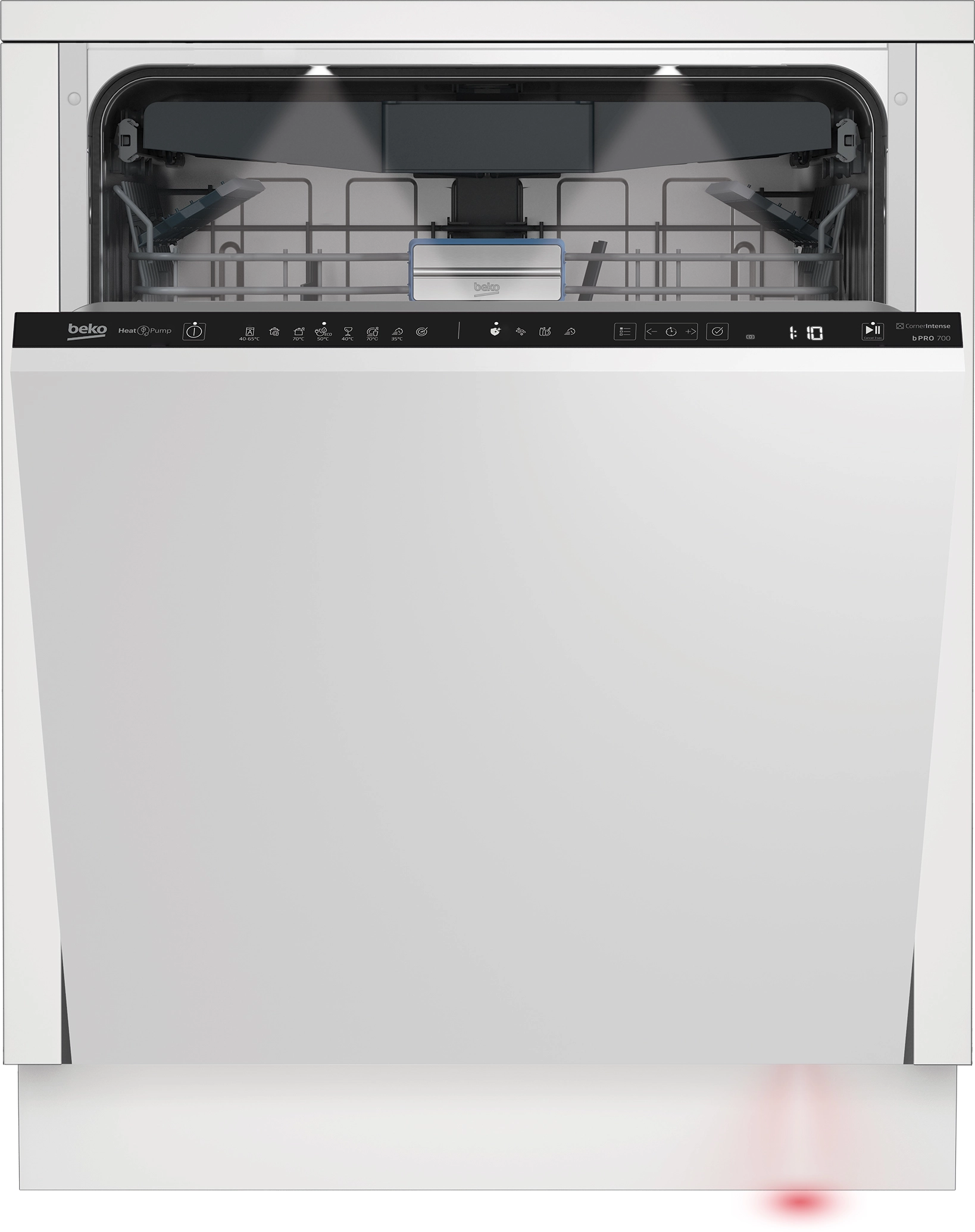 Zmywarka Beko bPro700 BDIN38571C 59,8cm Automatyczne otwieranie drzwi Szuflada na sztućce