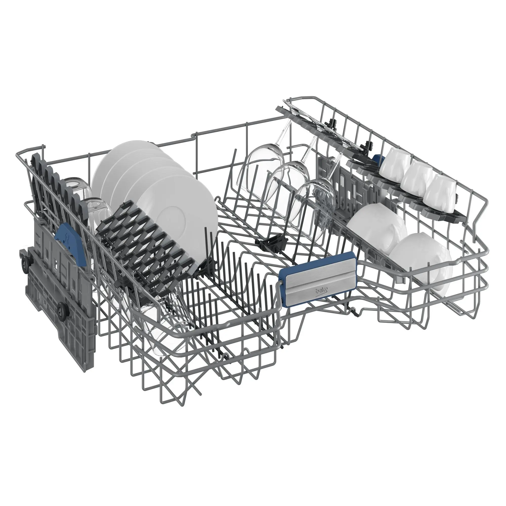 Zmywarka Beko bPro700 BDIN38571C 59,8cm Automatyczne otwieranie drzwi Szuflada na sztućce