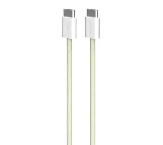 Kabel Puro USB-C do USB-C 60W 1,5m Żółty