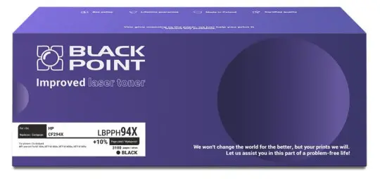Toner Black Point LBPPH94X (zamiennik HP CF294X) Czarny