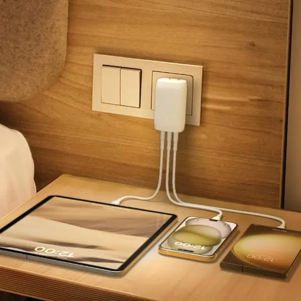 Ładowarka sieciowa Belkin 3x USB-C PowerDelivery 3.1 67W + kabel USB-C