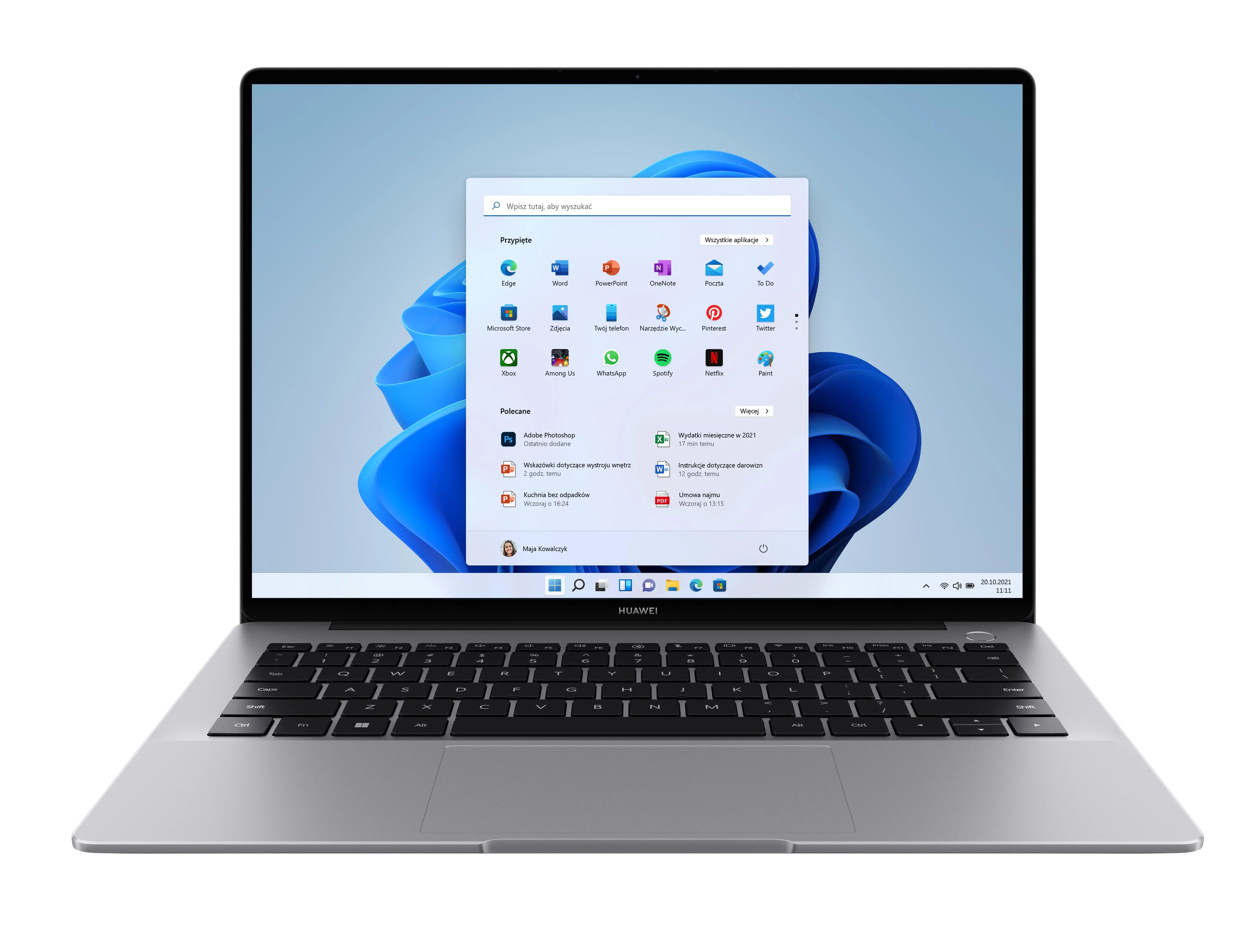 Huawei MateBook 14 2024 OLED 14,2" Ultra 5 125H 16GB RAM 512GB Dysk SSD Win11 Szary