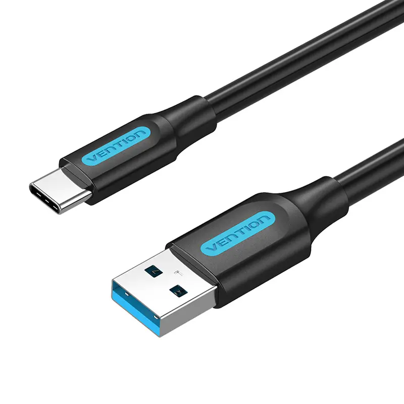 Kabel Vention COZBF 3A PVC USB 3.0 A do USB-C 1m Czarny