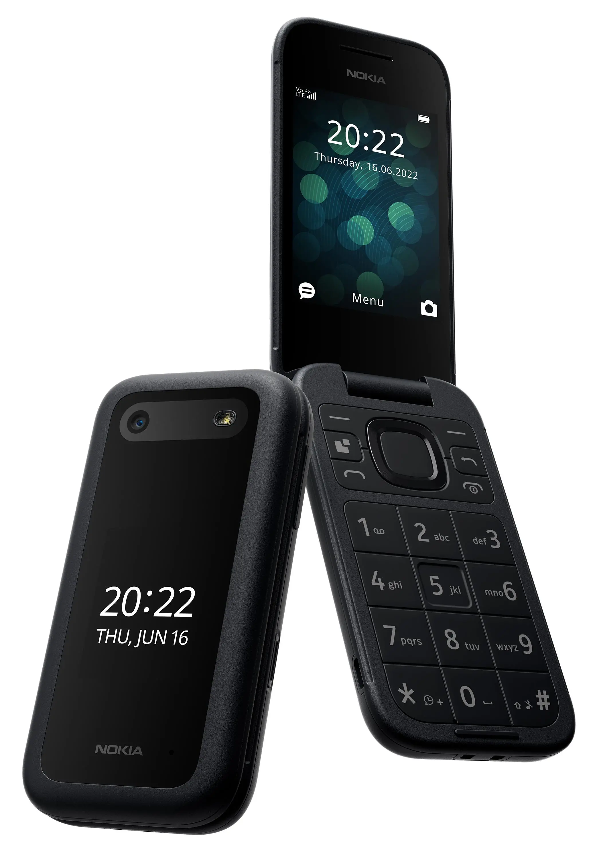 Telefon Nokia 2660 Flip 4G 2,8" 0.3Mpix Czarny