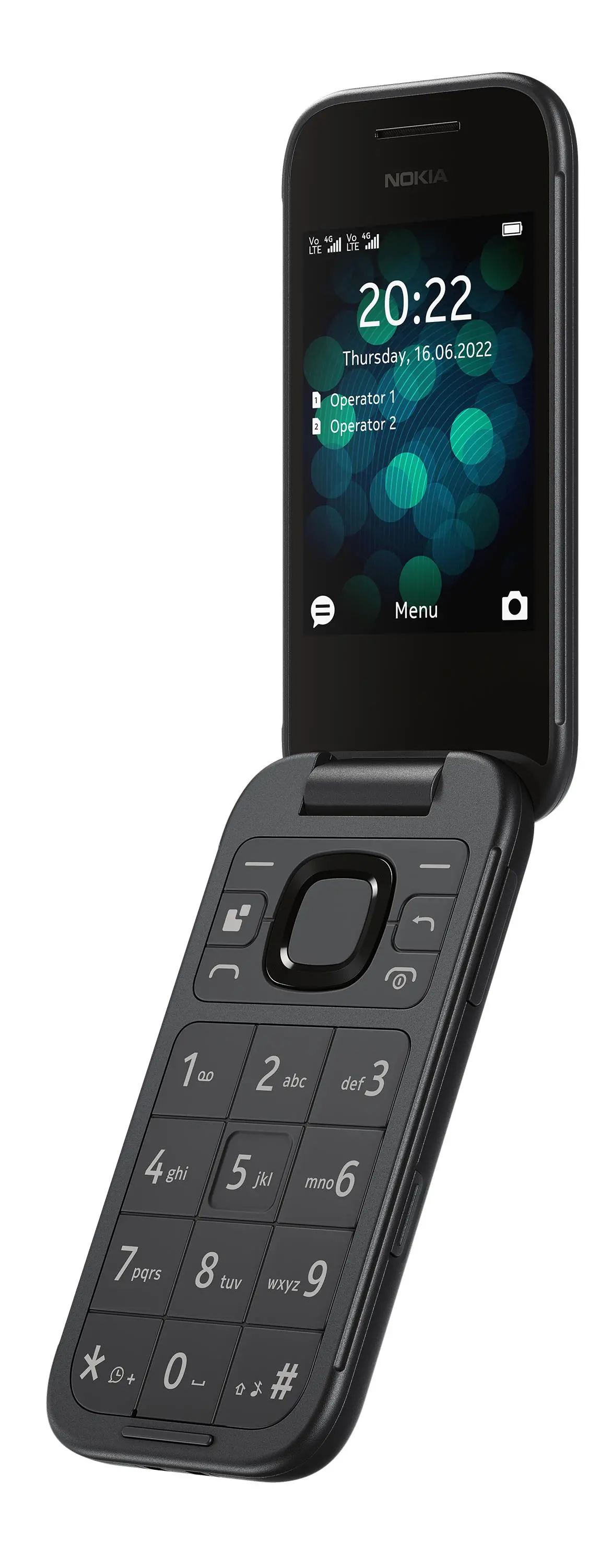Telefon Nokia 2660 Flip 4G 2,8" 0.3Mpix Czarny
