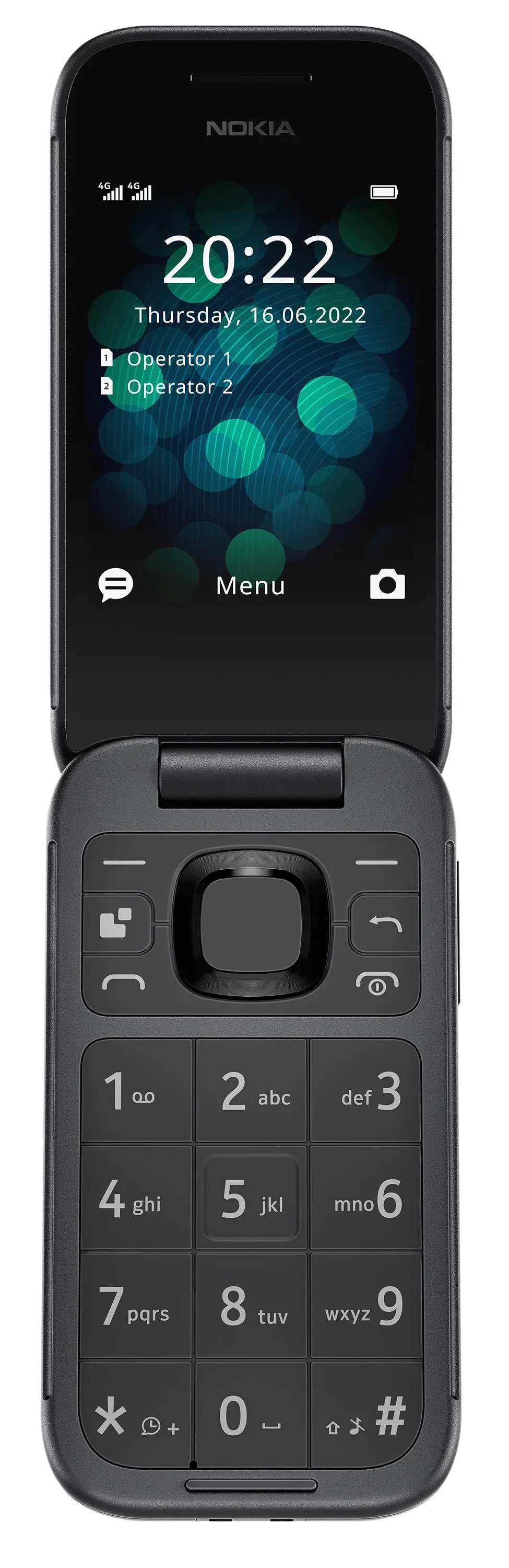 Telefon Nokia 2660 Flip 4G 2,8" 0.3Mpix Czarny