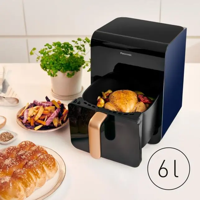 Frytkownica beztłuszczowa Panasonic NF-CC600AXE 1450W 6l Technologia delikatnej pary