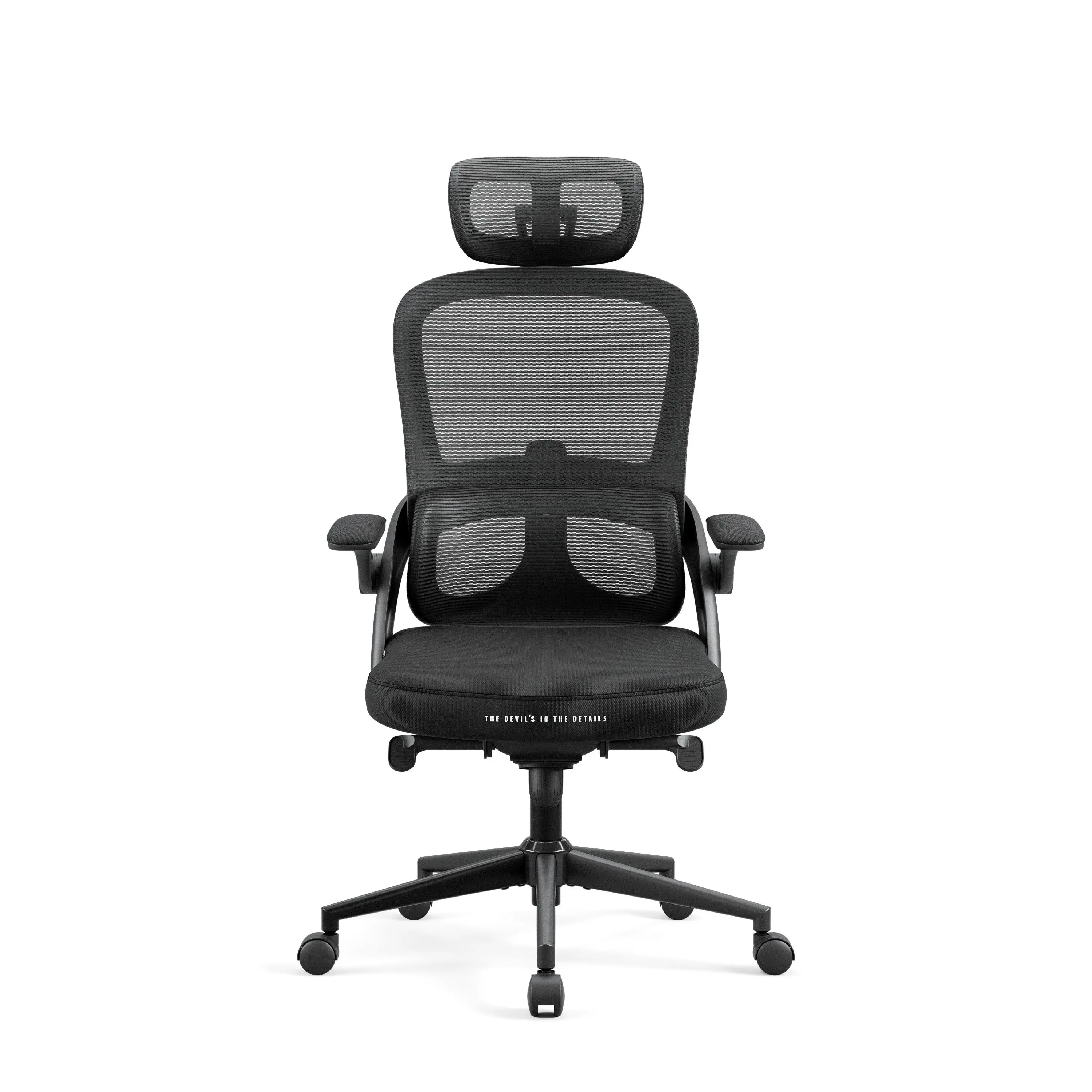 Fotel Diablo Chairs V-Light Biurowy do 110kg Tkanina Czarny