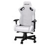 Fotel Anda Seat Kaiser 2 XL Gamingowy do 200kg Skóra ECO Biały