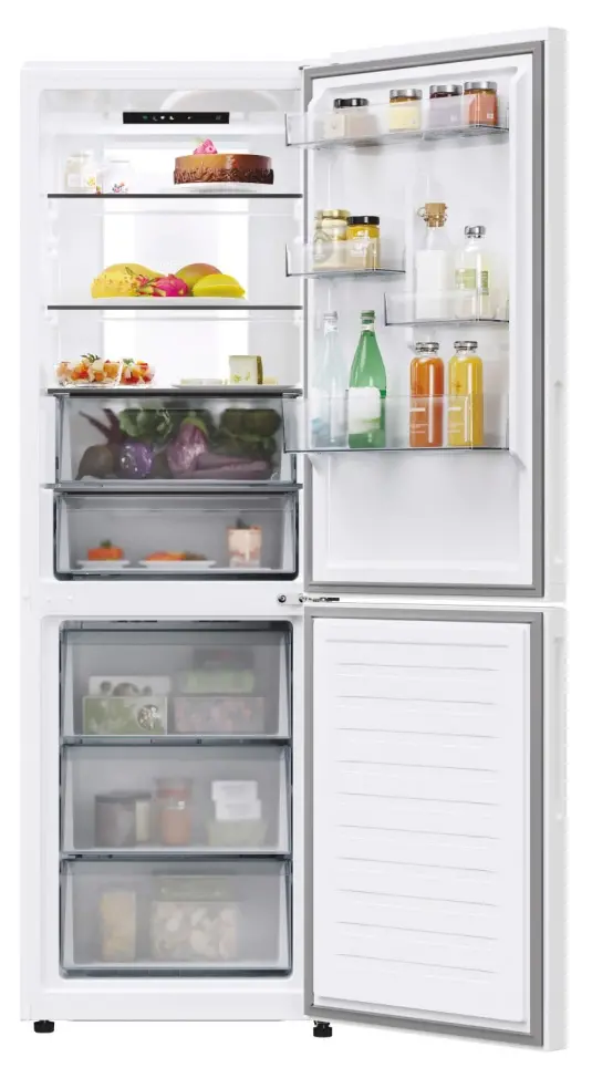 Lodówka Candy Fresco 500 CNCQ4T618EW Pełny No Frost 185cm Komora świeżości Zdalne sterowanie Biały