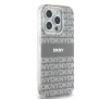 Etui DKNY IML Mono & Stripe MagSafe do iPhone 15 Pro Max Beżowy