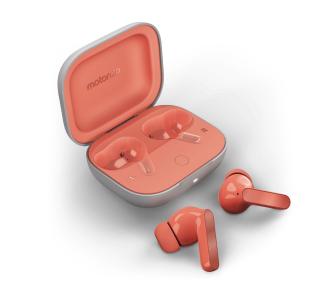 Słuchawki bezprzewodowe Motorola Moto Buds Dokanałowe Bluetooth 5.3 Coral Peach