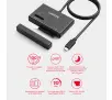 Adapter Unitek S1232A01-EU USB-C na dyski SATA i M.2 MVMe