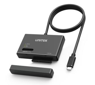 Adapter Unitek S1232A01-EU USB-C na dyski SATA i M.2 MVMe