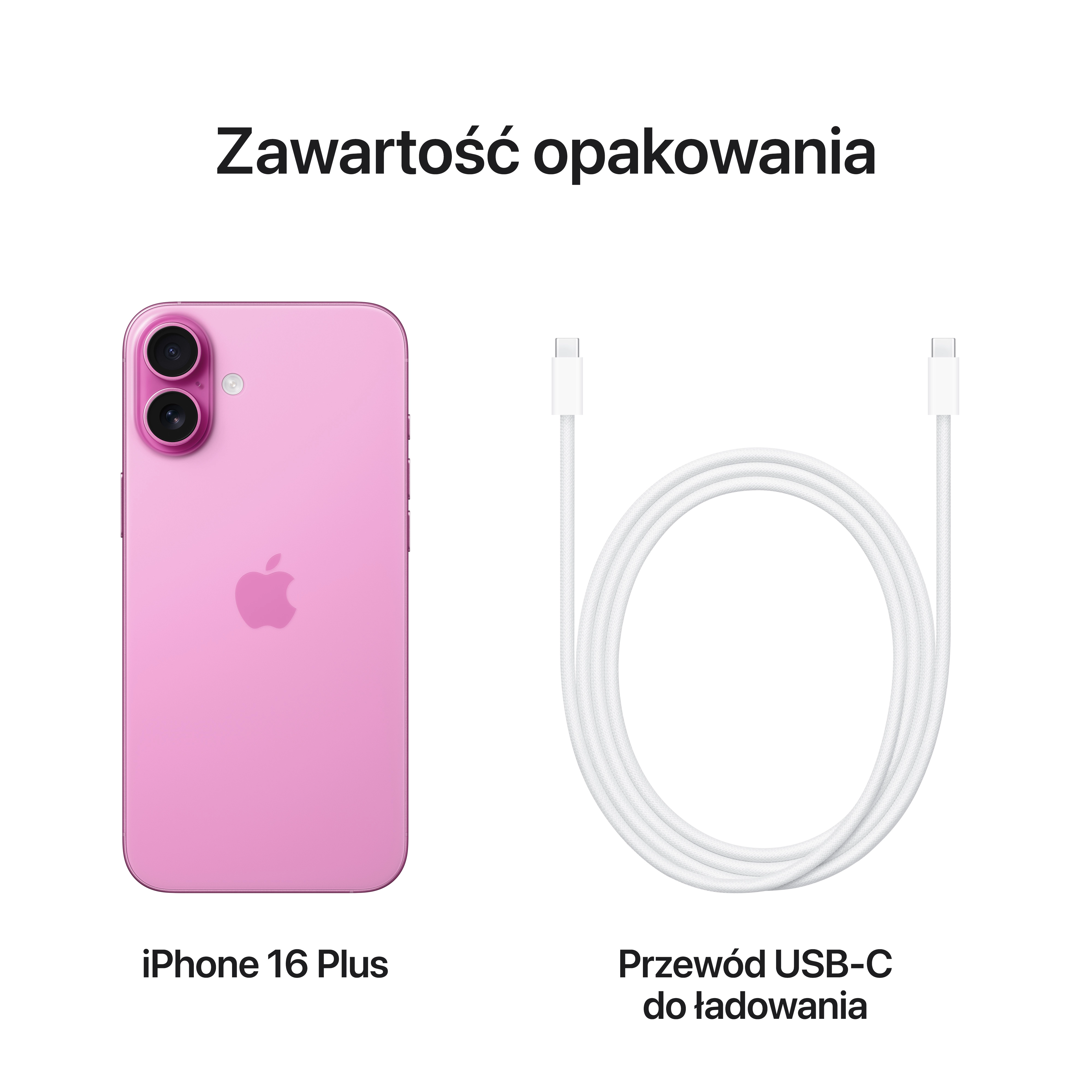 Apple iPhone 16 Plus 128GB 6,7" 48Mpix Różowy