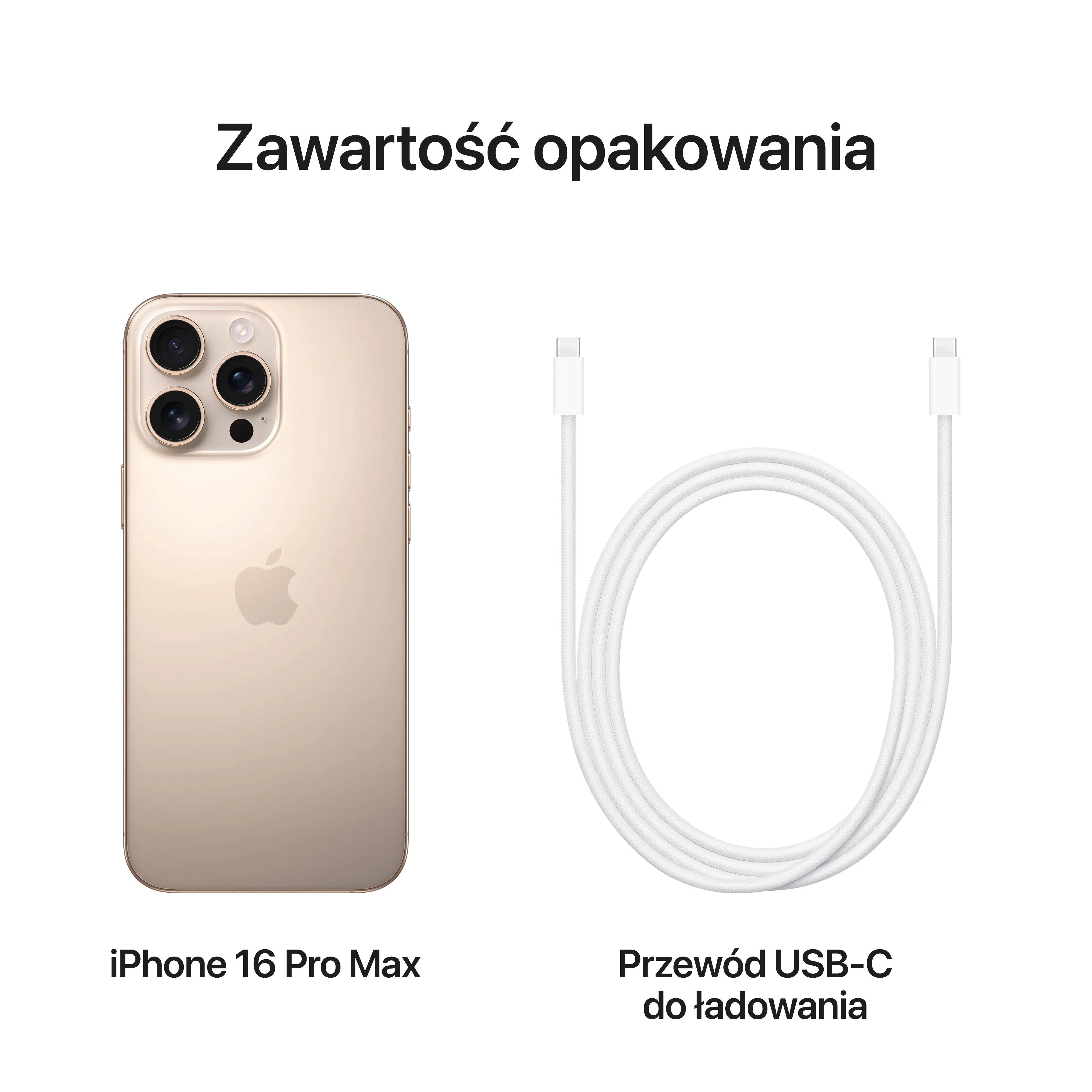 Apple iPhone 16 Pro Max 512GB 6,9" 48Mpix Tytan pustynny