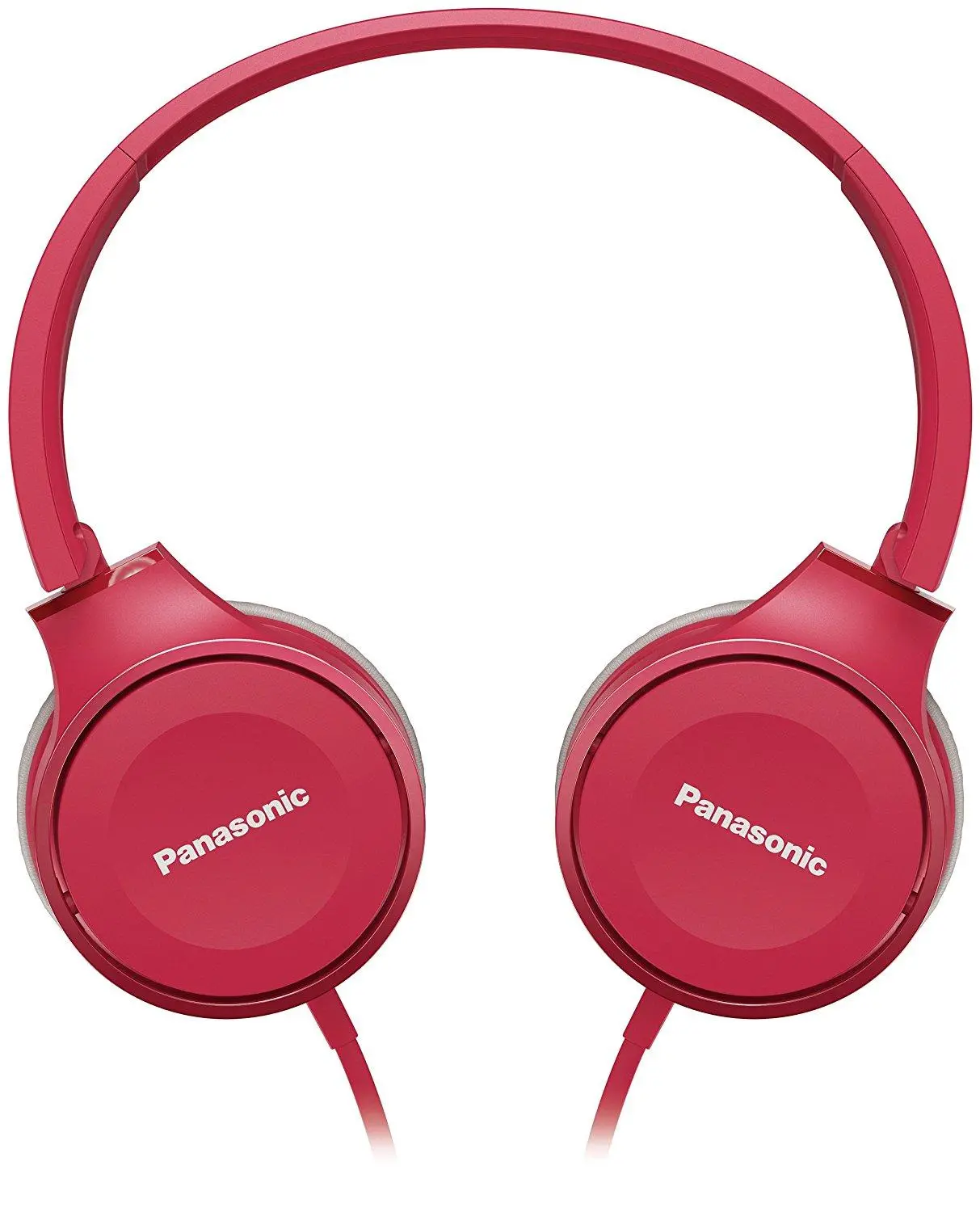 Słuchawki przewodowe Panasonic RP-HF100ME-P Nauszne Mikrofon Różowy