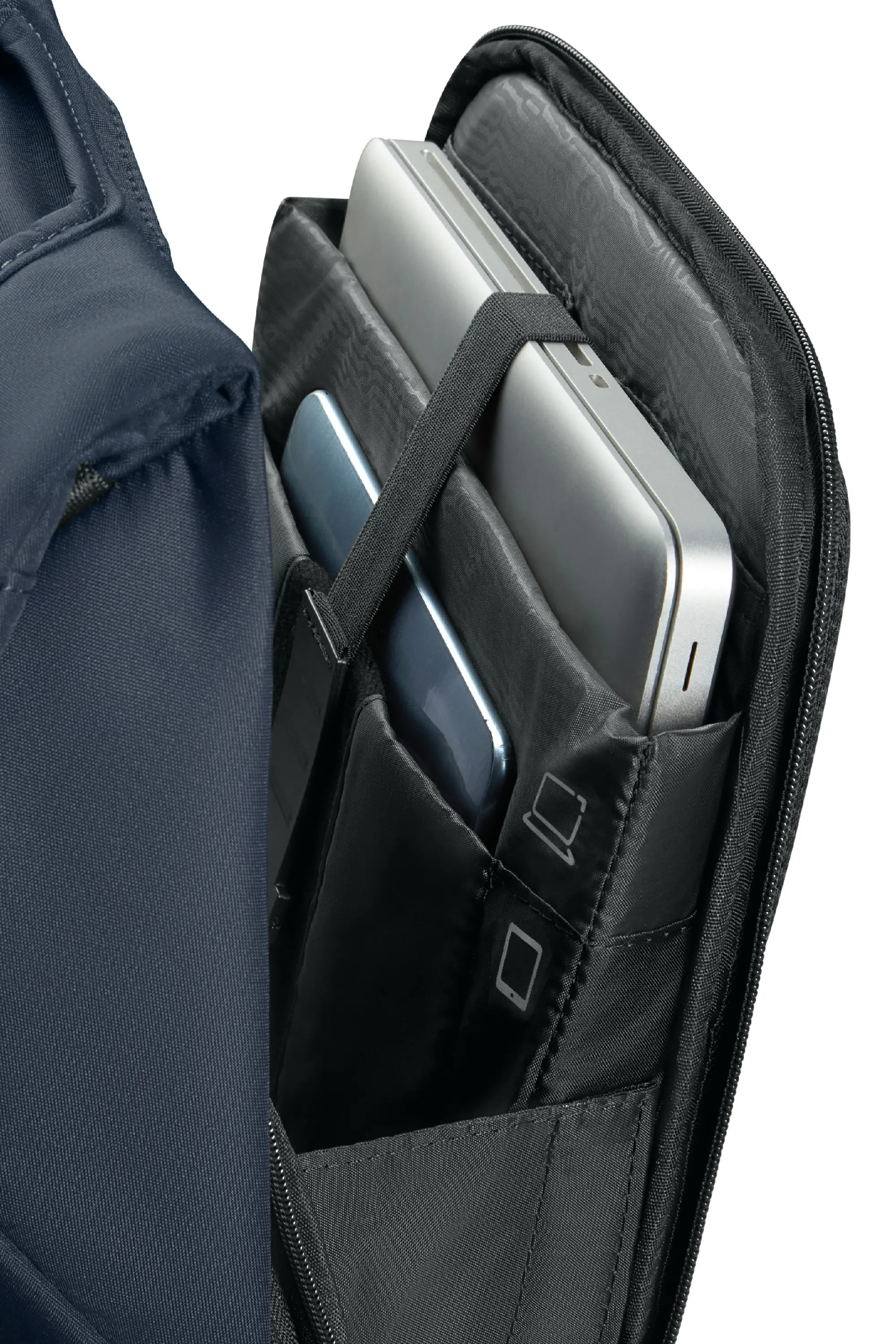 Plecak na laptopa Samsonite Securipak 2.0 14,1'' Ciemnoniebieski