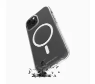 Puro D3O do iPhone 15 Przeźroczysty
