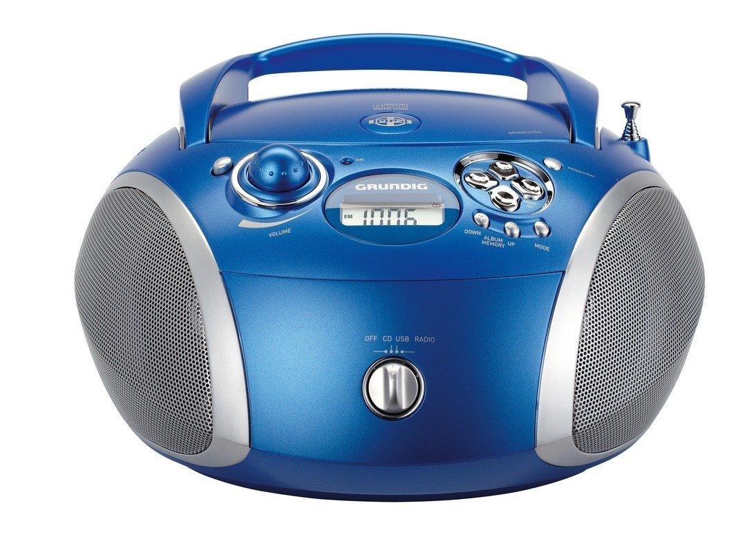 Radioodtwarzacz Grundig RCD 1445 (niebieski)