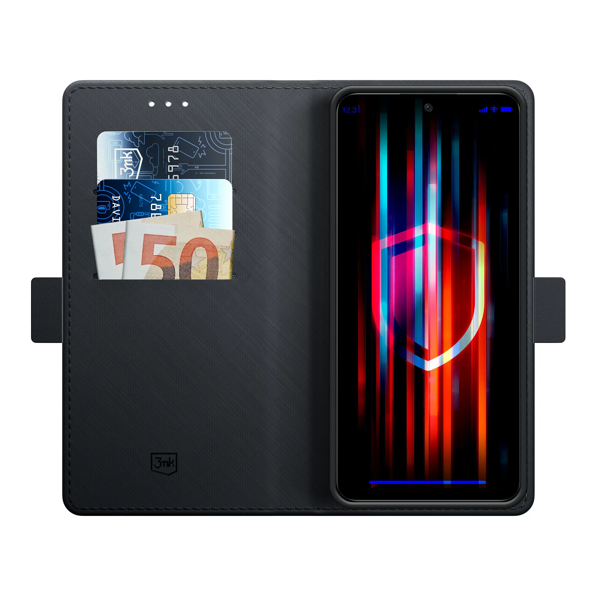 Etui 3mk Wallet Case do realme C67 Czarny