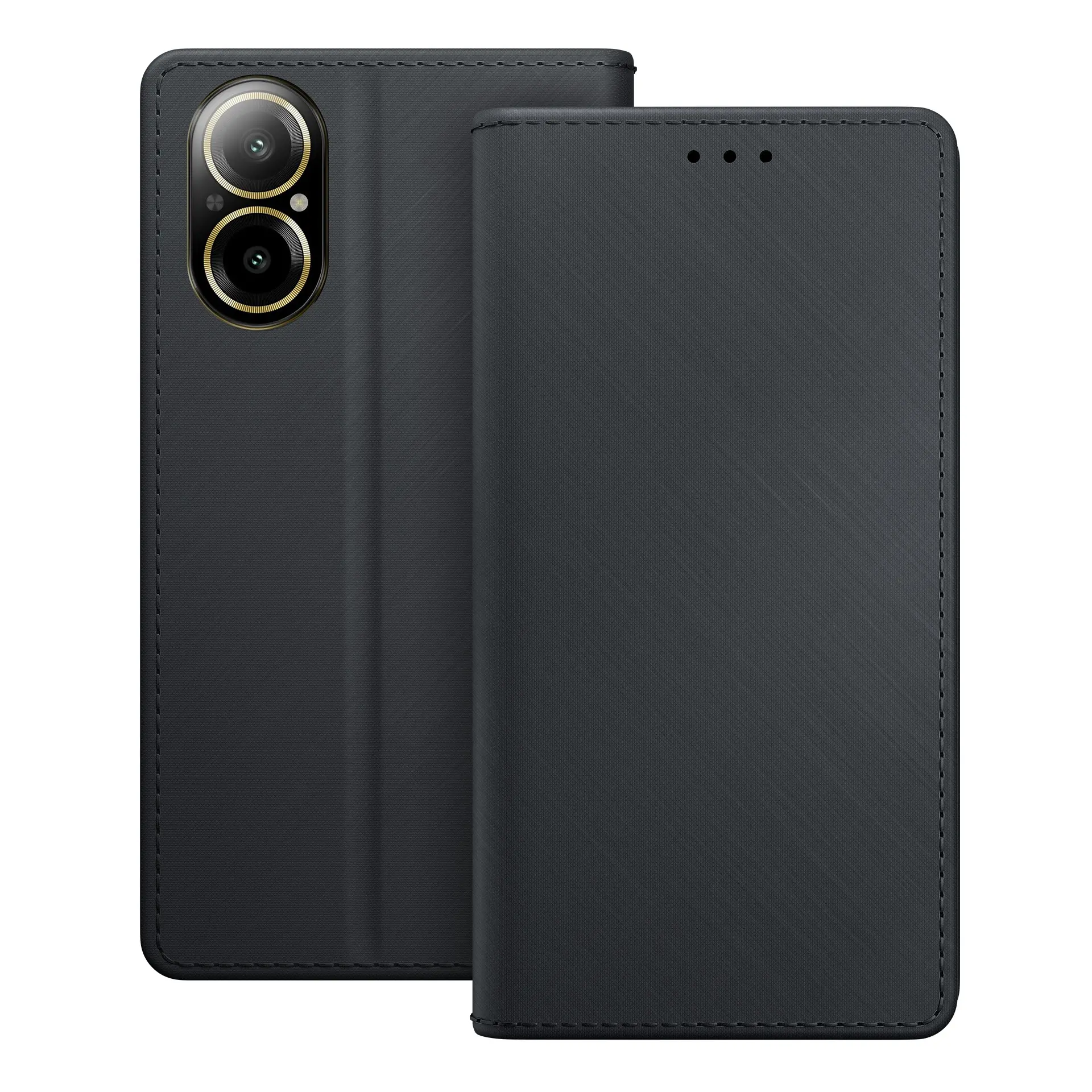 Etui 3mk Wallet Case do realme C67 Czarny