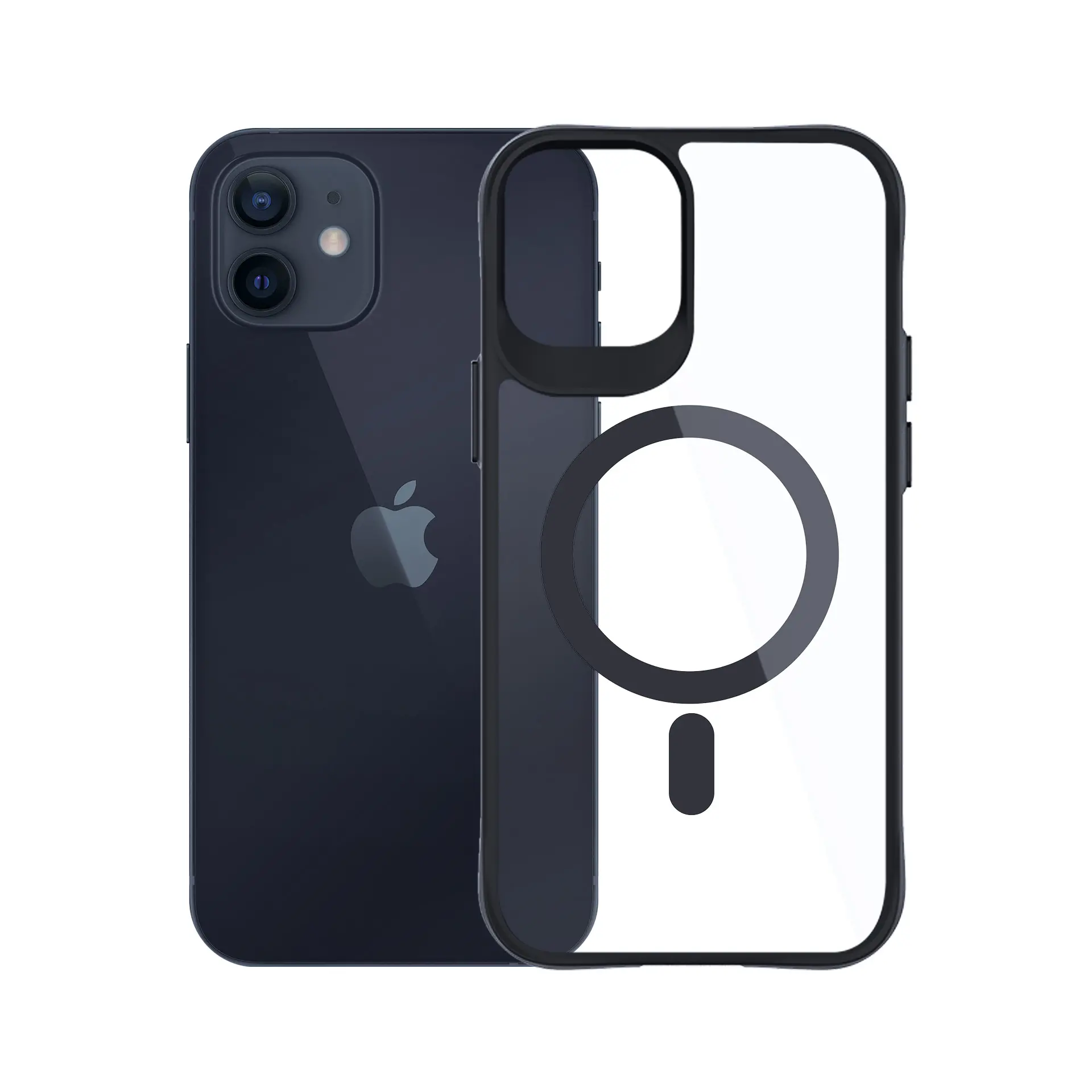Etui 3mk Satin Armor MagCase do iPhone 12/12 Pro Czarny