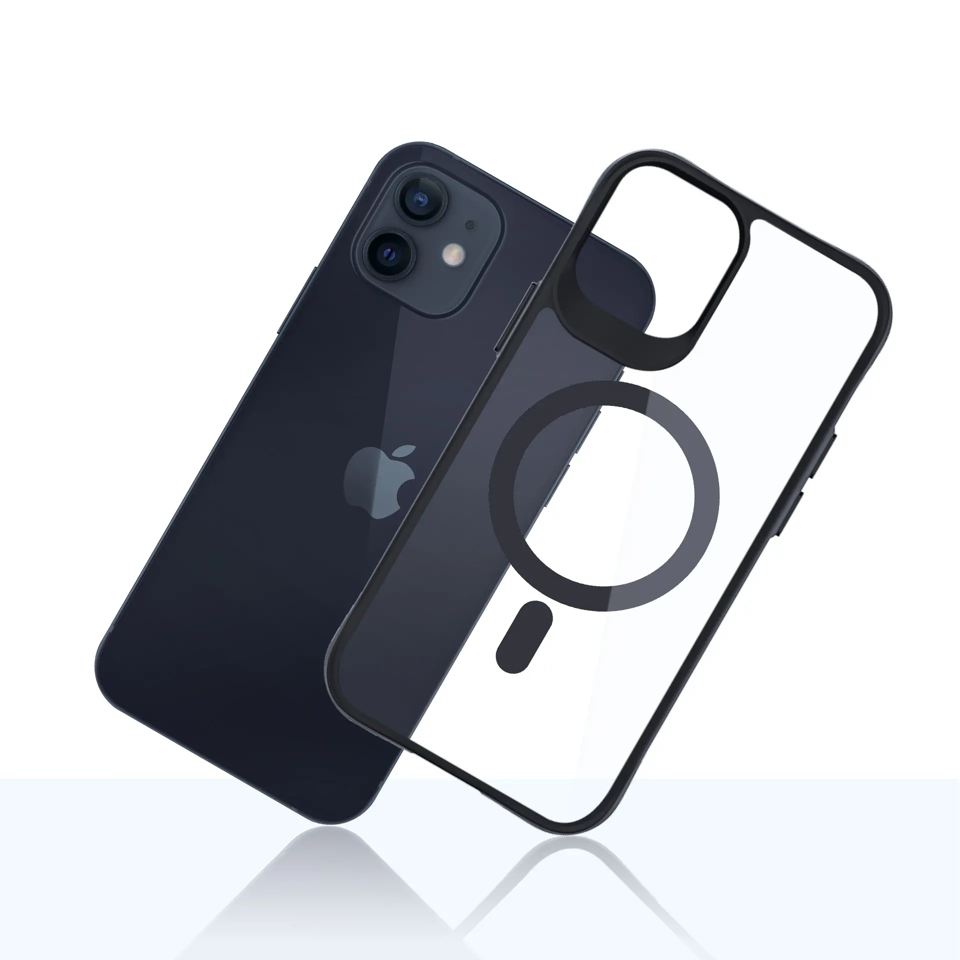 Etui 3mk Satin Armor MagCase do iPhone 12/12 Pro Czarny