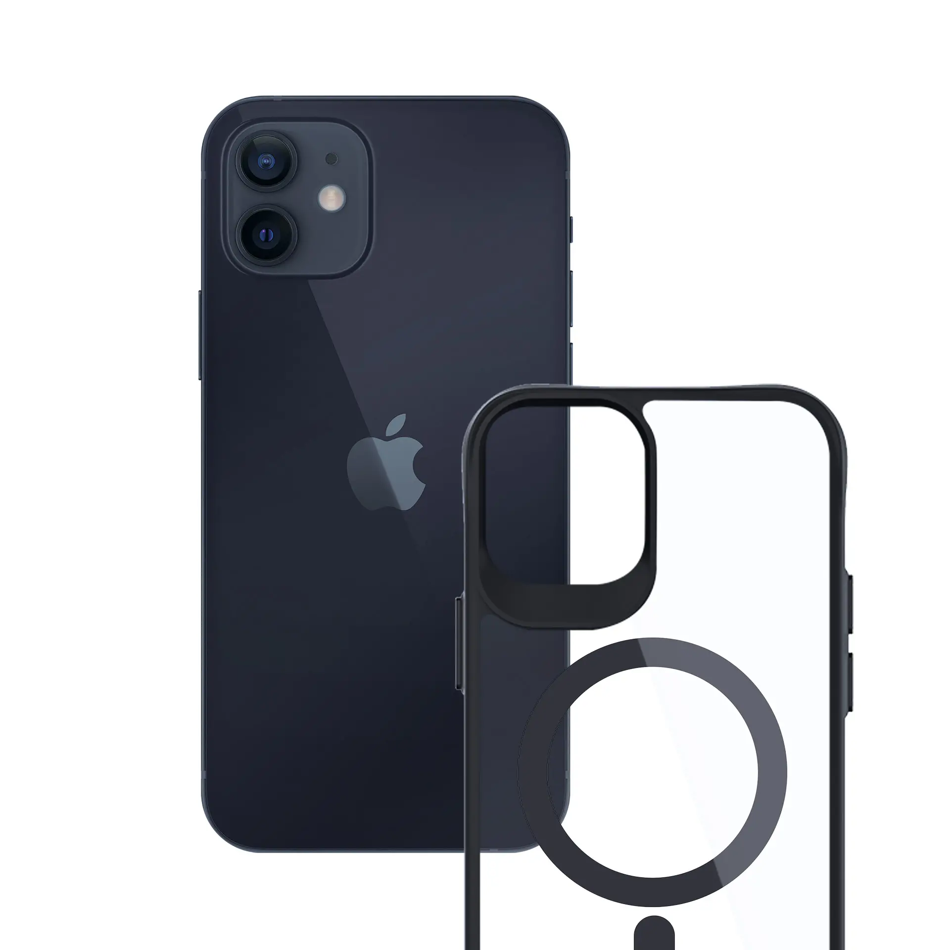 Etui 3mk Satin Armor MagCase do iPhone 12/12 Pro Czarny