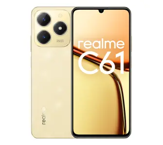 Smartfon realme C61 6/256GB 6,74" 90Hz 50Mpix Złoty