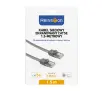 Kabel sieciowy Reinston EKN01 1,5m Szary