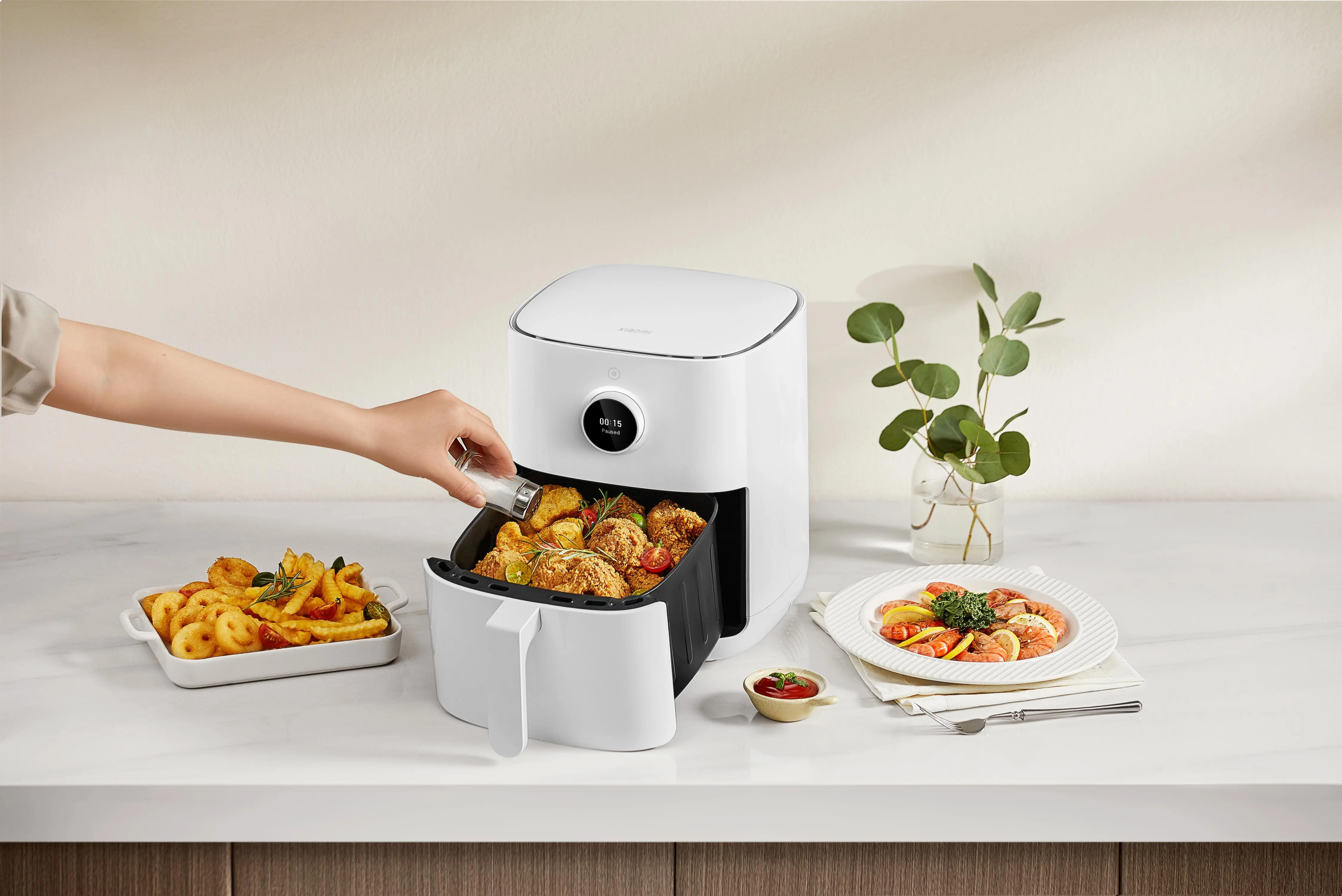 Frytkownica beztłuszczowa Xiaomi Mi Smart 1500W 4,5l Aplikacja mobilna