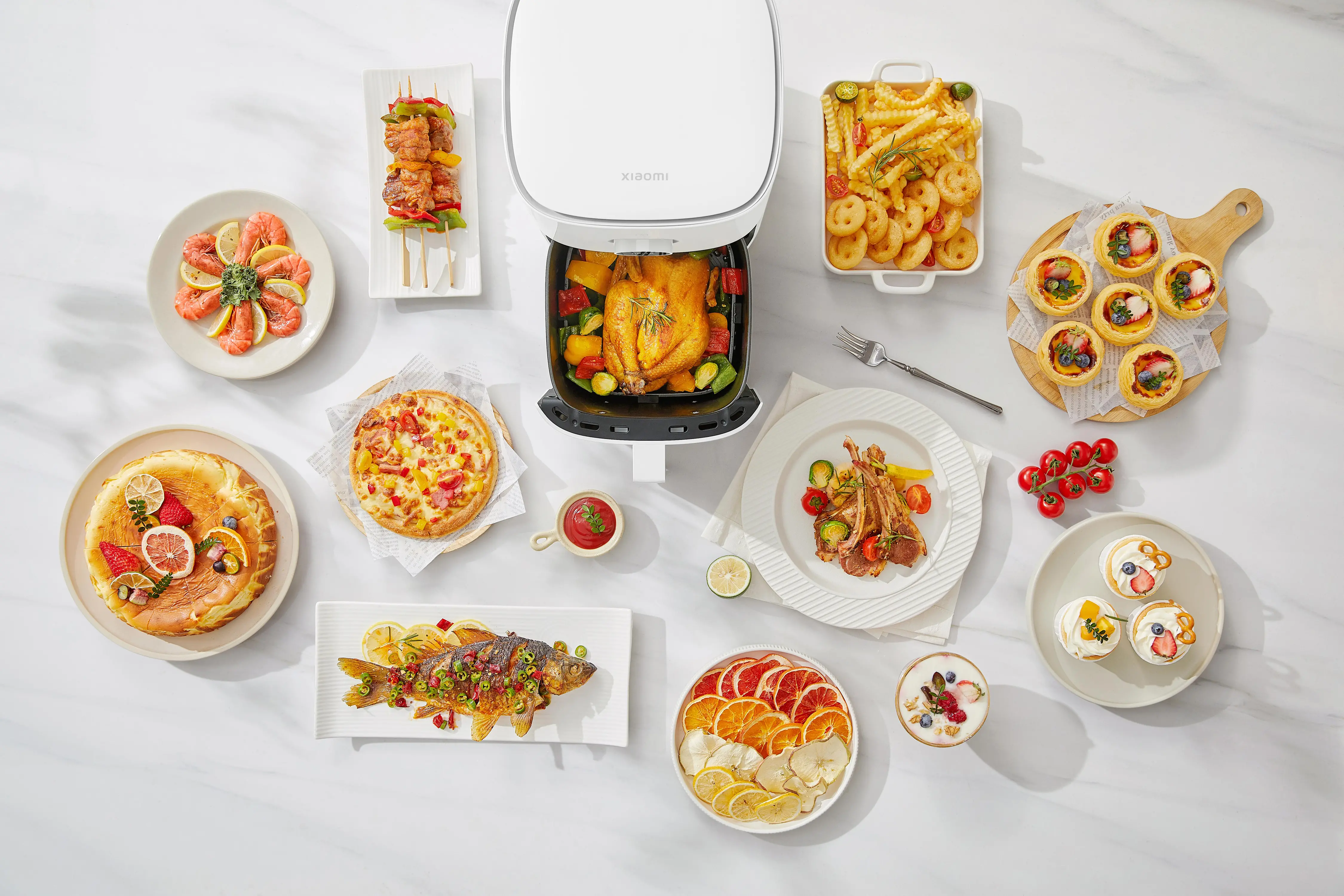 Frytkownica beztłuszczowa Xiaomi Mi Smart 1500W 4,5l Aplikacja mobilna