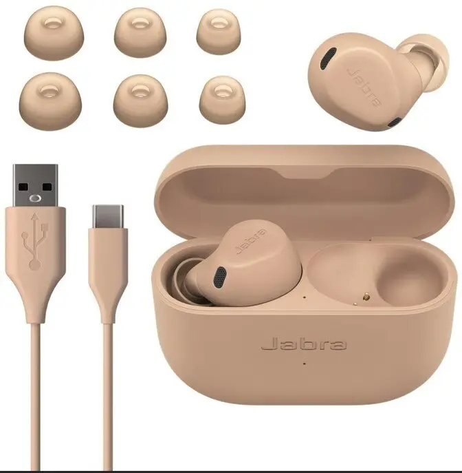 Słuchawki bezprzewodowe Jabra Elite 8 Active Dokanałowe Bluetooth 5.3 Karmelowy
