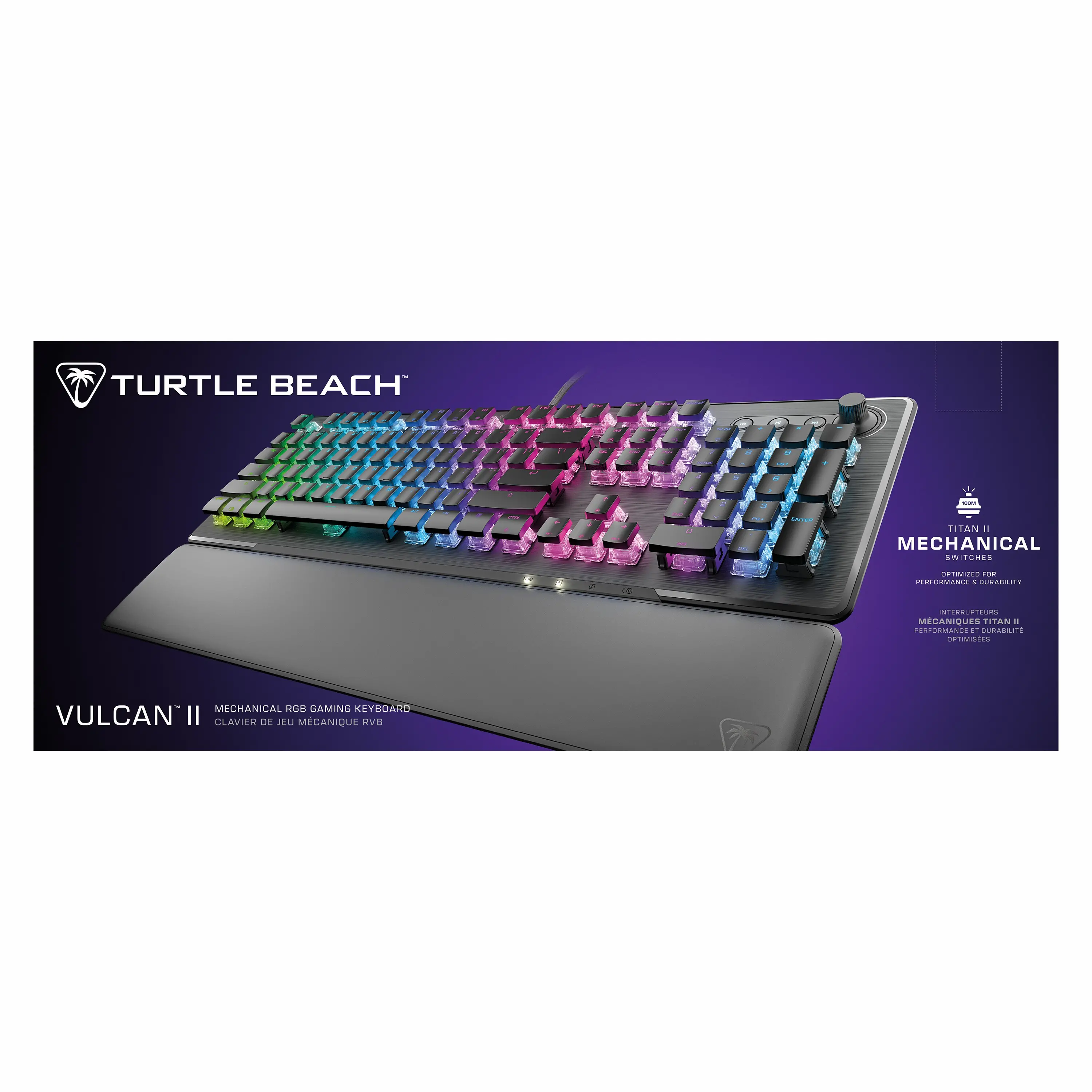 Klawiatura mechaniczna Turtle Beach Vulcan II Czarny