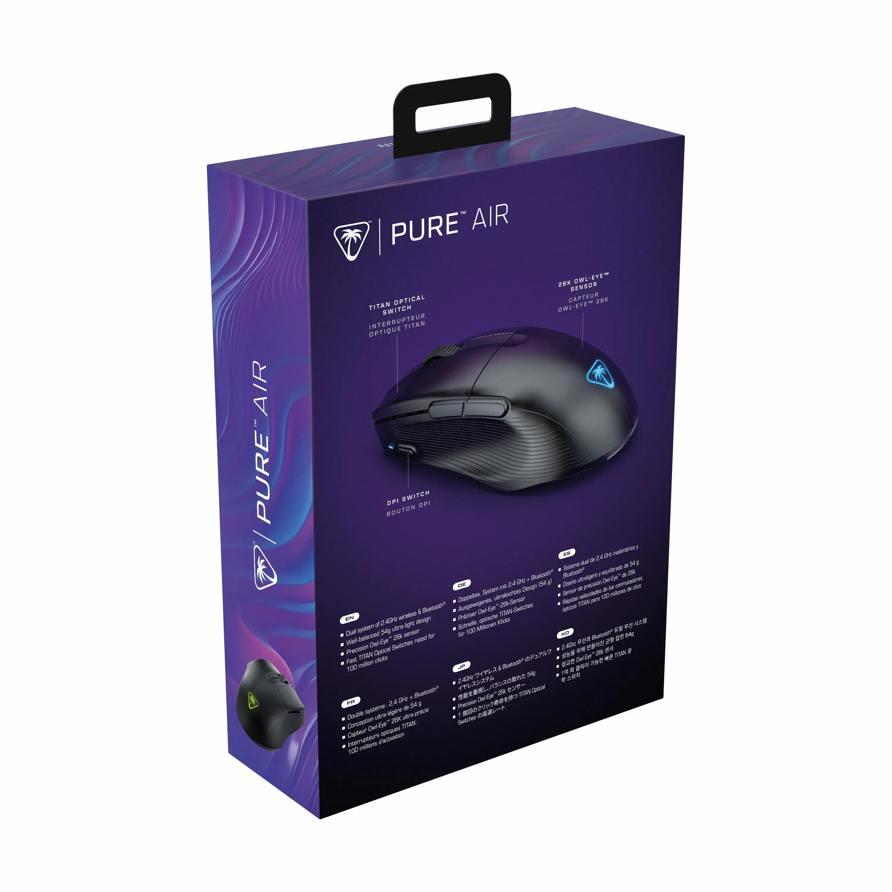 Myszka gamingowa Turtle Beach Pure Air Czarny