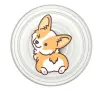 Uchwyt na telefon Popsockets PlantCore Grip Cheeky Corgi