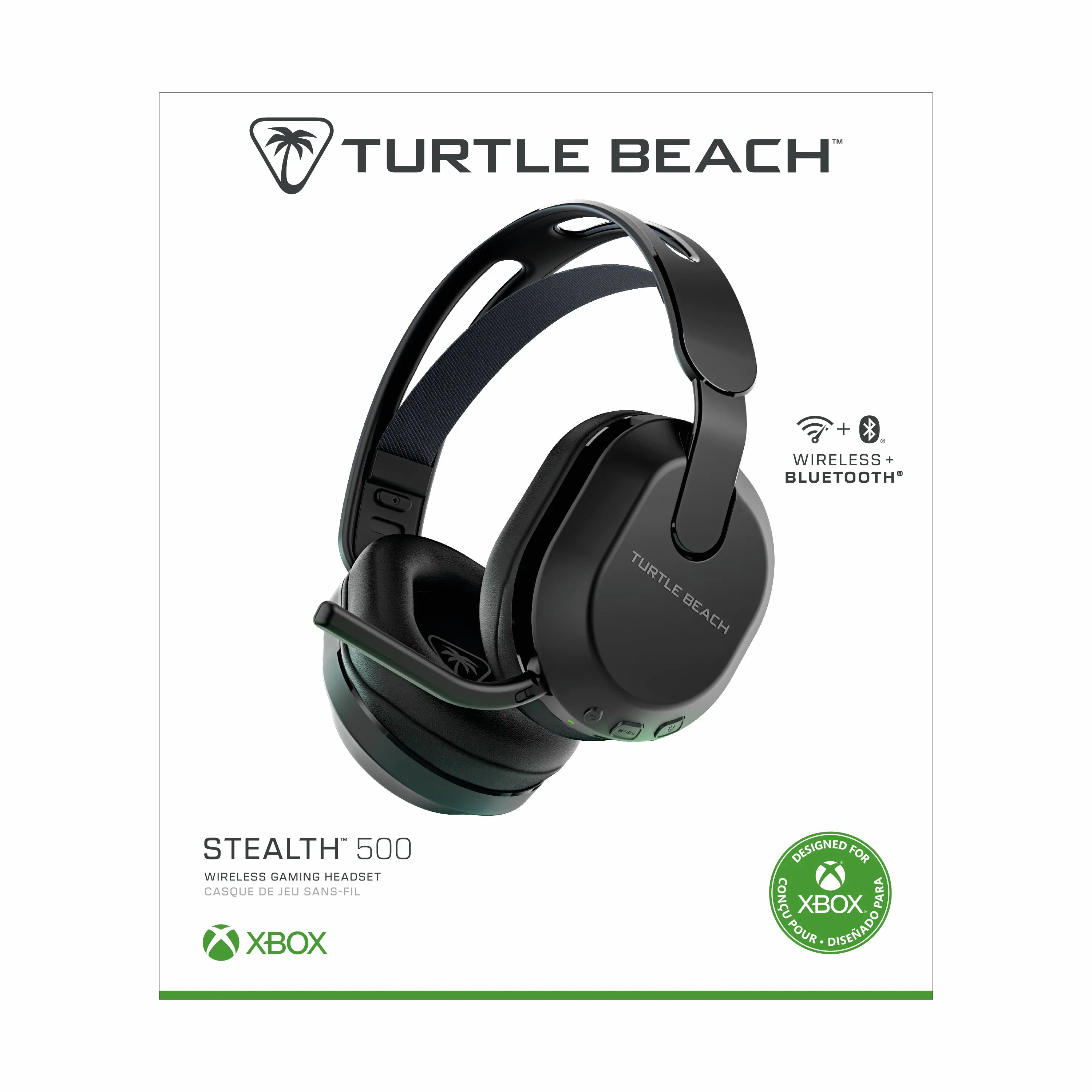 Słuchawki bezprzewodowe z mikrofonem Turtle Beach Stealth 500 Xbox Nauszne Czarny