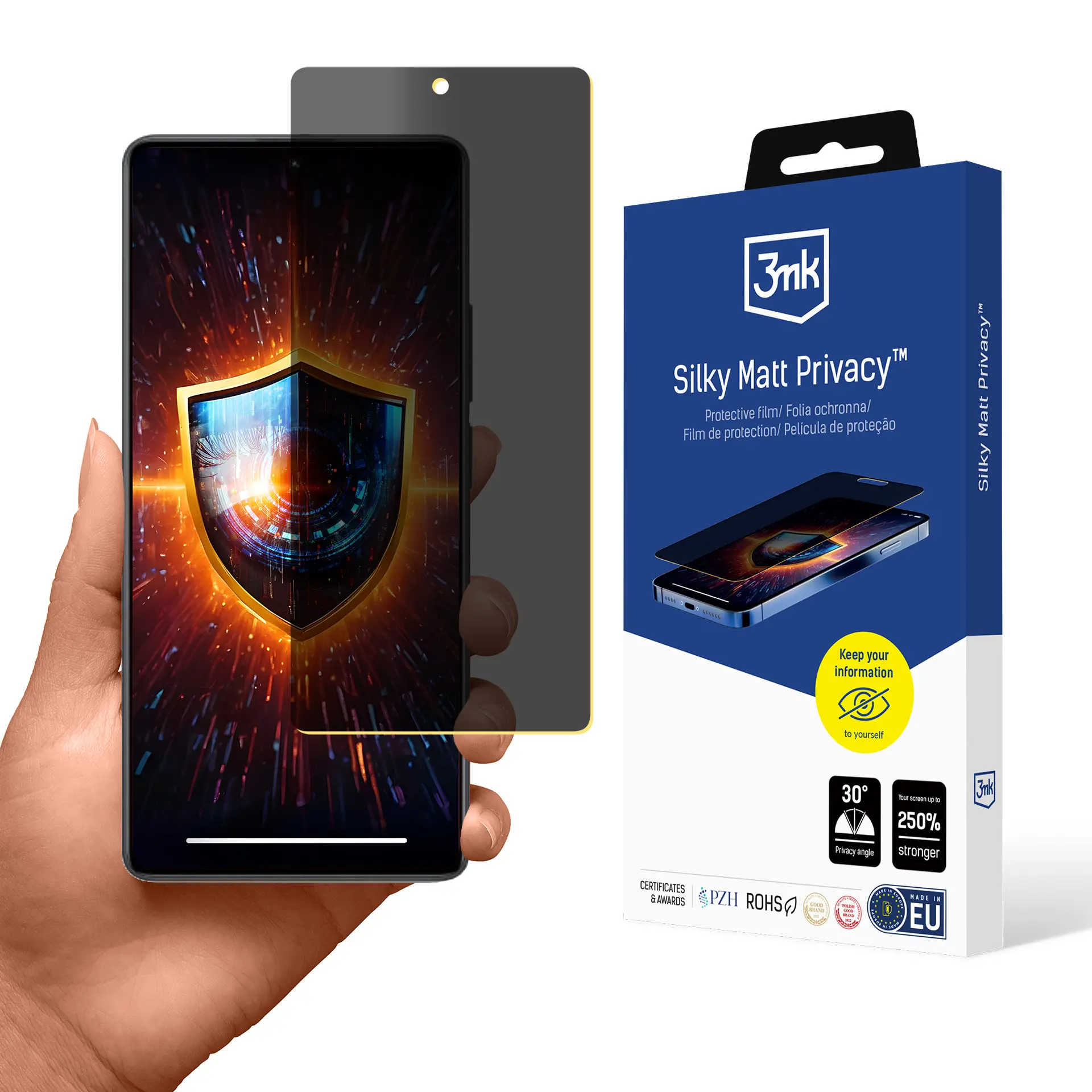 Folia ochronna 3mk Silky Matt Privacy do Samsung Galaxy A35/A55 5G