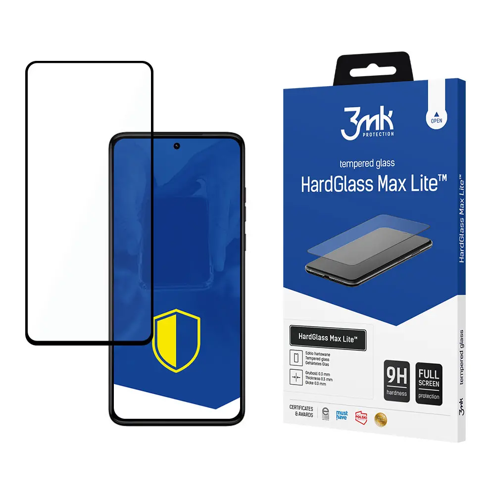 Szkło hartowane 3mk HardGlass Max Lite do Motorola Moto G84 5G