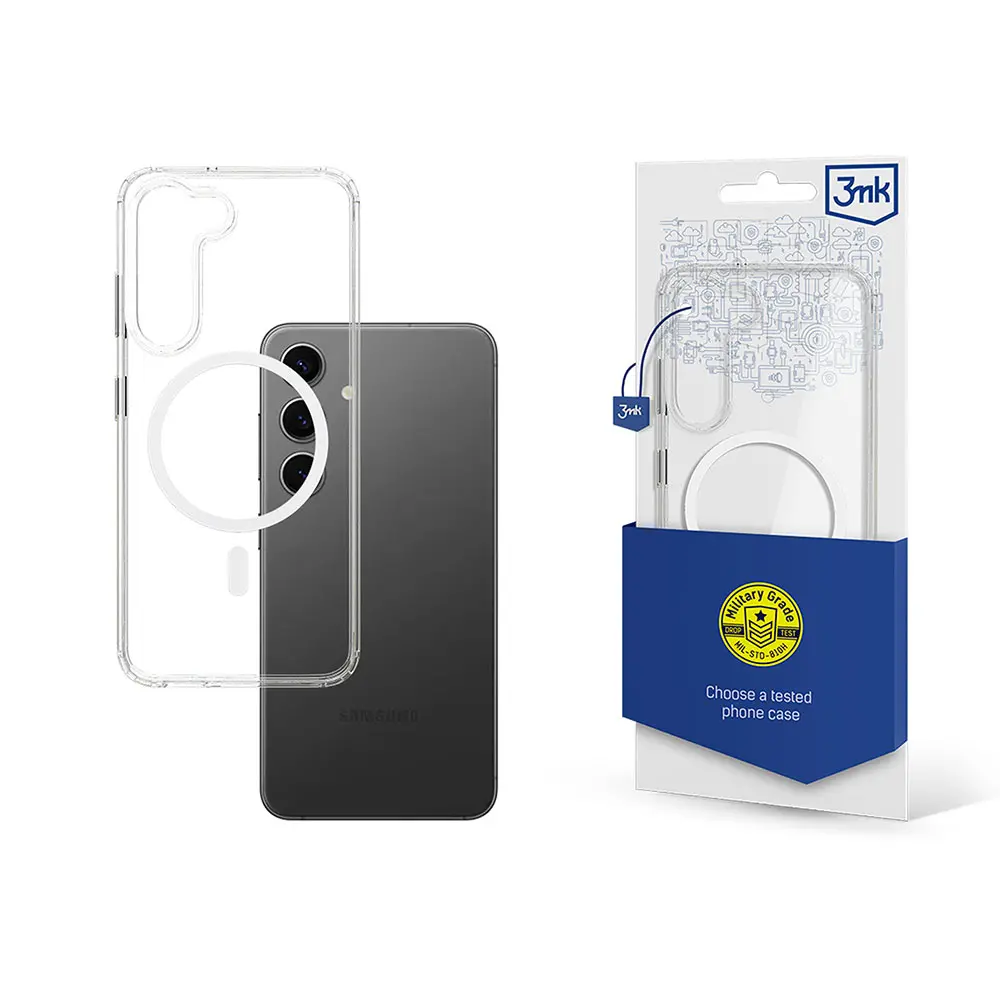 Etui 3mk MagCase do Samsung Galaxy S24+ Przezroczysty