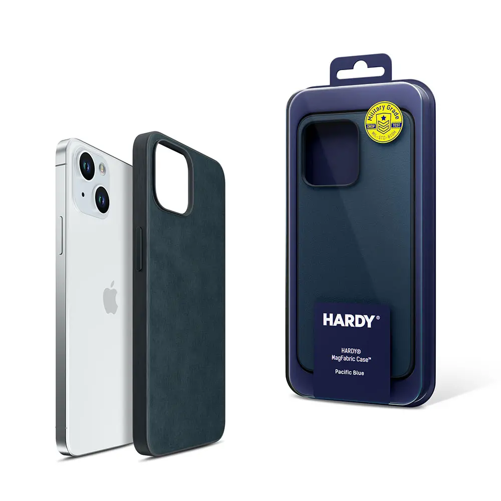 Etui 3mk HARDY MagFabric Case do iPhone 15 Plus Niebieski